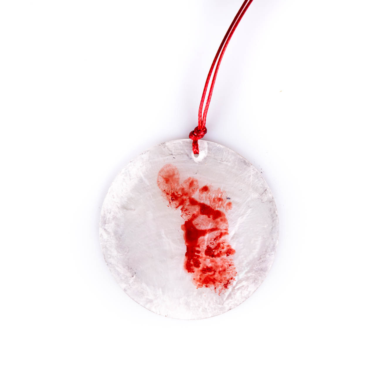 Pie de sangre para obtener una vida larga con futuro y salud.