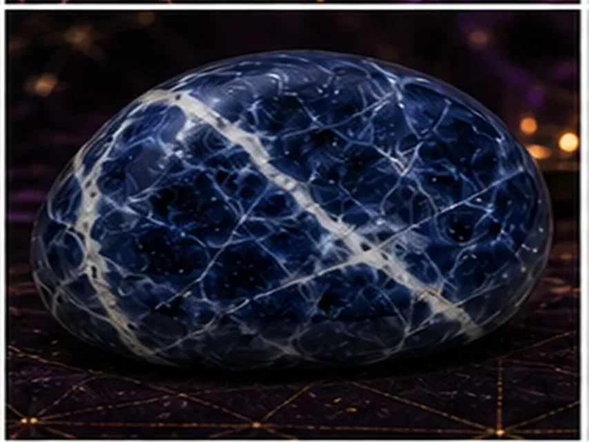 Sodalita real: fotografía del mineral o roca
